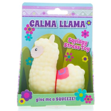 Boxer Gifts Calma Llama Stress Relief Toy   Unique Stress Balls for Adults &amp; Teenagers - Animal Squishy Fidget Toys for Anxiety - Cool Desk Accessories   Cute Stocking Stuffer Llama Gifts