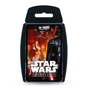 Top Trumps Card Game Star Wars Episodes 4-6 - Family Games For Kids and Adults - Learning Games - Kids Card Games for 2+ Players - Kid War Games - Card Games for Families - Card Wars - For 6 plus kids