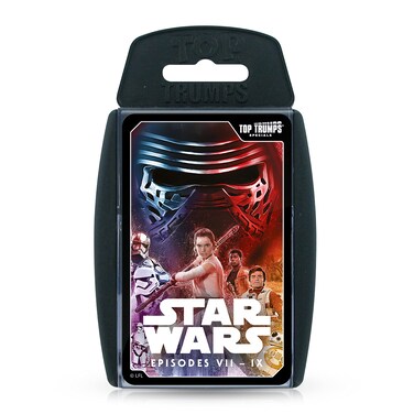 Top Trumps Card Game Star Wars Episodes 7-9 - Family Games For Kids and Adults - Learning Games - Kids Card Games for 2+ Players - Kid War Games - Card Games for Families - Card Wars - For 6 plus kids