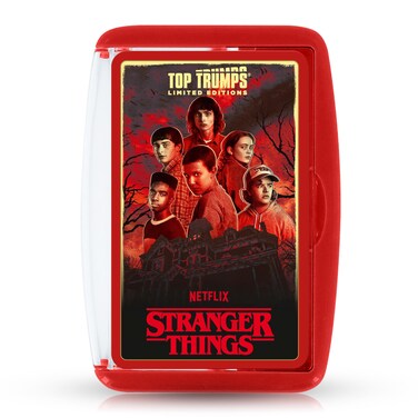 Top Trumps Card Game Stranger Things - Family Games for Kids and Adults - Learning Games - Kids Card Games for 2+ Players - Kid War Games - Card Games for Families - Card Wars - for 15 Plus Kids