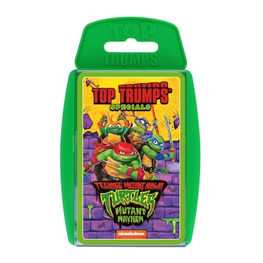 Top Trumps Card Game Teenage Mutant Ninja Turtles - Family Games for Kids and Adults - Learning Games - Kids Card Games for 2+ Players - Card Games for Families - Card Wars - for 6+ Kids