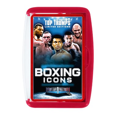 Top Trumps Card Game Boxing Icons - Family Games for Kids and Adults - Learning Games - Kids Card Games for 2+ Players - Kid War Games - Card Games for Families - Card Wars - for 15 Plus Kids