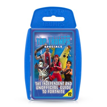 Top Trumps Card Game Independent &amp; Unofficial Guide to Fortnite V2 - Family Games for Kids and Adults - Learning Games - for 2+ Players - Kid War Games - Card Games for Families - for 12 Plus Kids