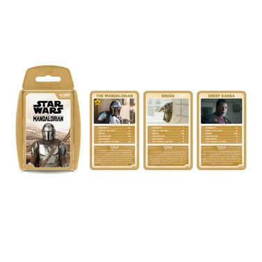 Top Trumps Card Game Star Wars Mandalorian - Family Games For Kids and Adults - Learning Games - Kids Card Games for 2+ Players - Kid War Games - Card Games for Families - Card Wars - For 12 plus kids