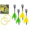 PMS 319116 Lawn Dart Set   Yellow and Green   6 Pieces Accessory