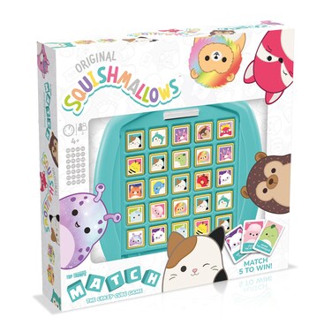 Squishmallows Top Trumps Match - The Crazy Cube Game