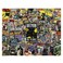 Paladone Batman 1000 Piece Jigsaw Puzzle - Pop Culture Retro Puzzle, Comic Books Through Time Collage, Yellow