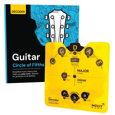 Circle of Fifths For Guitar - Guitar Theory Book &amp; Chord Wheel - Music Theory made EASY! Play More, Write More, Explore Music (Guitar Theory)