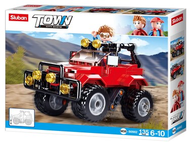 Sluban M38-B0902 Town-SUV, Multicolored