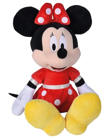 Simba 6315870232 Minnie Mouse Plush Toy, red