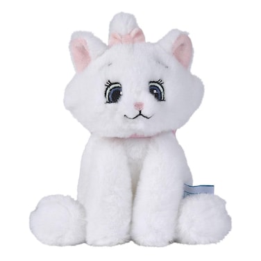 Simba 6315870300 Disney Super Soft Marie, 25 cm Plush Toy, Suitable from The First Months of Life, Cuddly Toy
