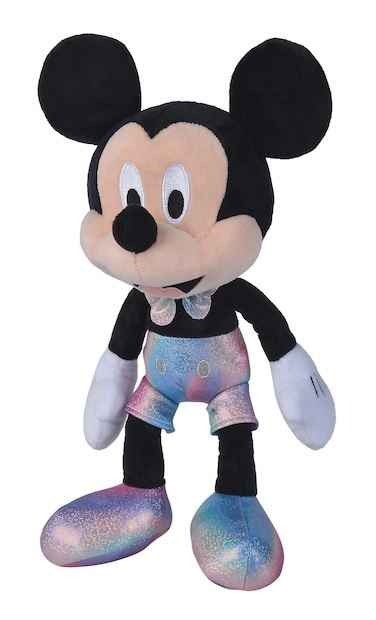 Disney 100 Years Party, Mickey, 43 cm Plush Toy, Anniversary Items, Plush Toy from The First Months of Life