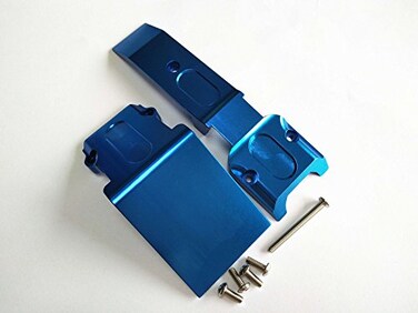 Alloy Aluminum Front Skid Plate for Traxxas 1/10 REVO REVO 3.3 E-REVO Summit Blue
