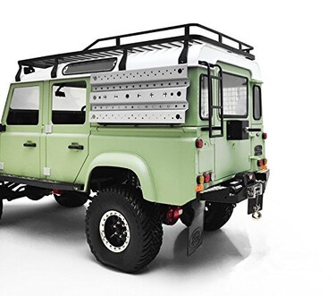 Raidenracing 1/10 Scale Crawler Accessories Stainless Steel Metal Rescue Sand Ladder Board TRX-4 SCX10 F350 D90 D110 Hilux CC01 TRX6
