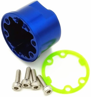Aluminum Diff Differential Case Carrier for TRAXXAS 1:10 E-REVO XO-1 REVO 3.3 Slash 4X4 Blue