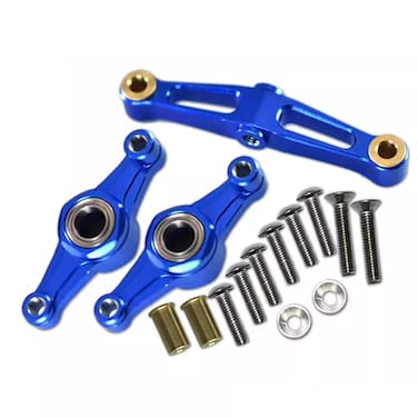 Aluminum Alloy Upgrade Centre Steering Assembly Set for Tamiya 1/10 TT02