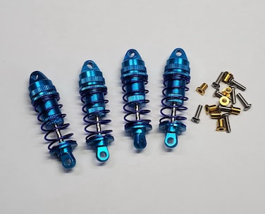 Aluminum Alloy Upgrade Oil Damper Shock Set for Tamiya 1/10 TT02 4pcs