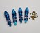 Aluminum Alloy Upgrade Oil Damper Shock Set for Tamiya 1/10 TT02 4pcs