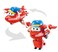 Super Wings Flip Dizzy Transforming Airplane 2pk - Red, 38g, 38cm x 24.5cm x 12.5cm, Ages 3-6, Unisex