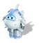 Super Wings EU740054 Transform-A-Bots 2" Character Supercharged Astra, White &amp; Blue