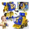 Super Wings EU750942 Transforming Mini Super Pet Donnie, Yellow