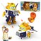 Super Wings EU760965 Transforming Paul &amp; Animal Power Ball, Approx. 5 Inch Transformable Toy Figure with 1 Superball and Accessories, for Children from 3 Years