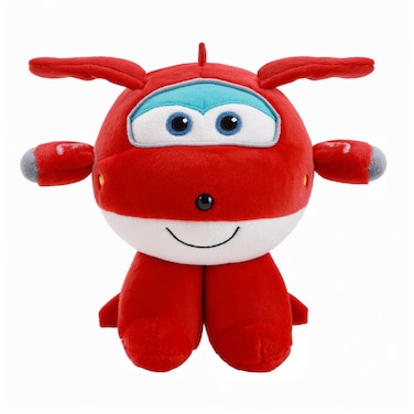 Super Wings 7" Dizzy Plush Toys, Soft Cuddly Plushies for Toddlers &amp; Children, Kids Toy for Boys and Girls Ages 0+, Gifts for Christmas, Birthday, Preschool Play, Pink