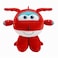 Super Wings 7" Dizzy Plush Toys, Soft Cuddly Plushies for Toddlers &amp; Children, Kids Toy for Boys and Girls Ages 0+, Gifts for Christmas, Birthday, Preschool Play, Pink