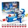 Super Wings Shooting Games Toy Gun, Toy Foam Blasters &amp; Guns with 10-Dart Rotating Drum, Shooting Target &amp; 10 Foam Bullets with Role Stickers, Gifts for Kids Boys Age 4 5 6 7 8 9 10+