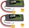 OVONIC 7.4V Lipo 2200 mAh 50C 2S Lipo Battery with XT60+TRA Plug (2 Packs)