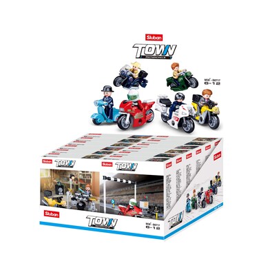 Sluban M38-B0717 Motorcycle-Display Box (398pcs)