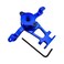 Aluminum Steering Assembly Bell Crank for Traxxas 1/10 E-REVO New EREVO 2.0 REVO 3.3 Summit - Blue