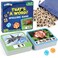 BenBen Spelling Games with 224 Flashcards, 2-4 Players, Learning Games for Kids Ages 4-8, Educational Toys for Kindergarten 1st 2nd 3rd Grade, Preschool Classroom Must Haves
