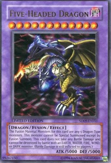 YuGiOh PROMO GX Five Headed Dragon SD09-ENSS1 [Toy]