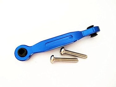 Alloy Aluminum Servo Steering Linkage Tie Rod for Traxxas X-Maxx X MAXX 6S 8S Blue