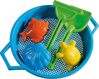 Androni Sand Sifter and Beach Toy Set (6-Piece)
