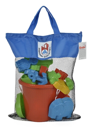 Simba 107114090 Sand Play Set Bucket Set 22 Pieces 50 x 26.5 cm Only One Item Supplied