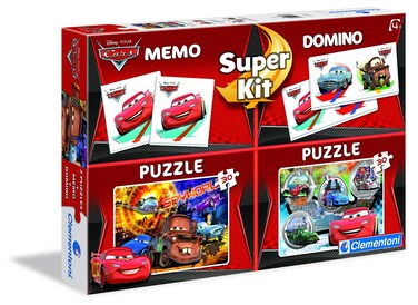 Disney Cars Super KIT 4 in 1 - SPELLE