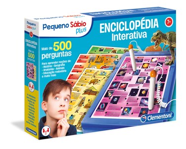 Clementoni - INTERATIVE Encyclopedia (10620 - Portuguese Version)