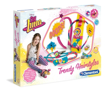 Clementoni 15171.4 "Soy Luna Trendy Hairstyles Creative Kit