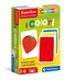 Clementoni Montessori Colours Cards 2 Years (Italian Version), Educational Game-Made in Italy, Multicoloured, 16333