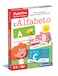 Clementoni - Sapientino-L'Alfabeto-Educational Game 3 Years, Alphabet Flashcards, Learning Letters-Made in Italy, Italian Colour, 16768