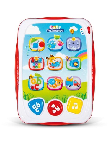 Clementoni Talking Book First Tablet Multi-Coloured