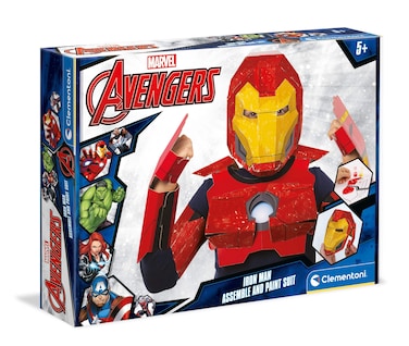 Clementoni 18609, Marvel Iron Man Mask for Childrenn, Ages 4 Years Plus