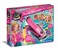 Clementoni Crazy Chic Coloured Strands Hair Kit for Girls Aged 6+, 1 Count, Black, Cartoon, Halloween, Fantasy, 28.5 x 22.5 x 6 cm
