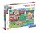 Clementoni 23766 Busy Town Maxi Puzzle 104pcs Supercolor Town-104 Pieces-Jigsaw Kids Age 4, Multicolor, Medium