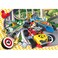 Clementoni 26976 Clementoni-26976-Supercolor Puzzle-Mickey and The Roadster Racers-60 Pieces, Multi-Colour