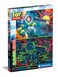 Clementoni 27549 Lights Collection- Disney Toy Story, Glow in The dark-104 Pieces-Jigsaw Kids Age 6-Made in Italy, Cartoon Puzzles, Multicoloured