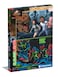 Clementoni - 27557 - Glowing Lights Collection - Jurassic World Camp Cretaceous, Puzzle Glow in The Dark - 104 Pieces - Jigsaw Puzzles for Kids Age 6, Netflix Series Puzzle - Made in Italy