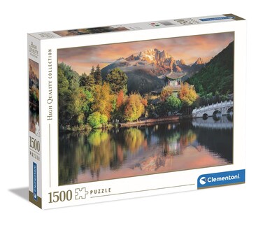Clementoni 31688 Vista de 1500pzs Collection Lijiang View 1500 Pieces, Made in Italy, Jigsaw Puzzle for Adults, Multicolor, Medium